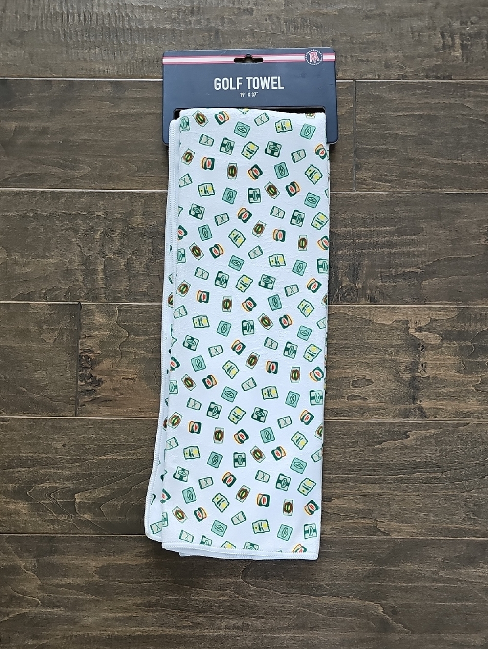 Barstool Sports Cheese Season Opener Golf Towel 19" x 37"